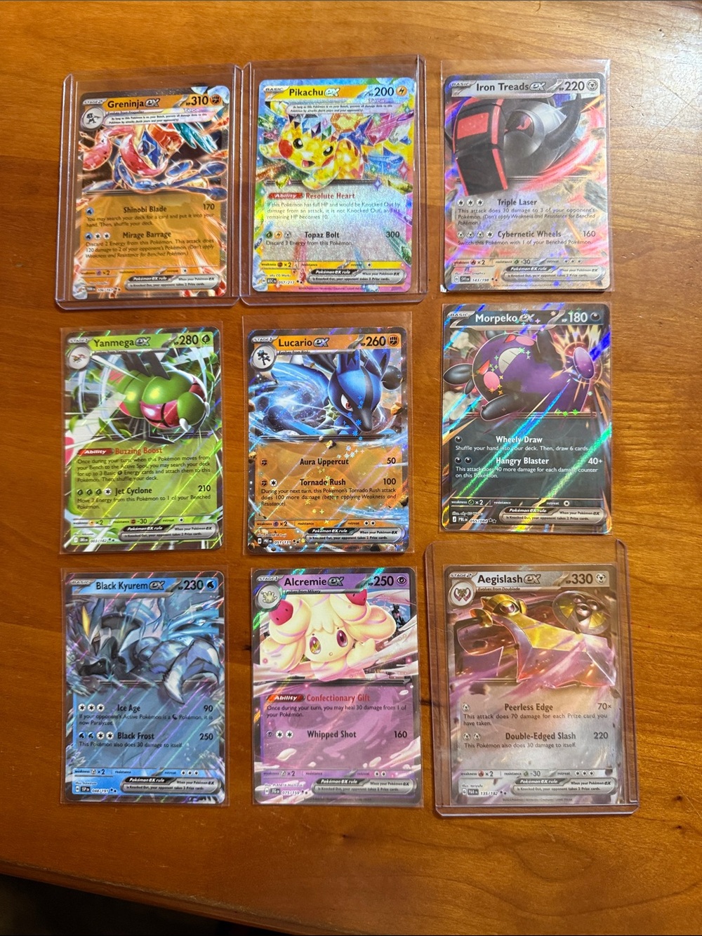 Pokemon Holo Card Lot - Multicolor EX/GX Full-Art Selection